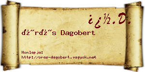 Órás Dagobert névjegykártya
